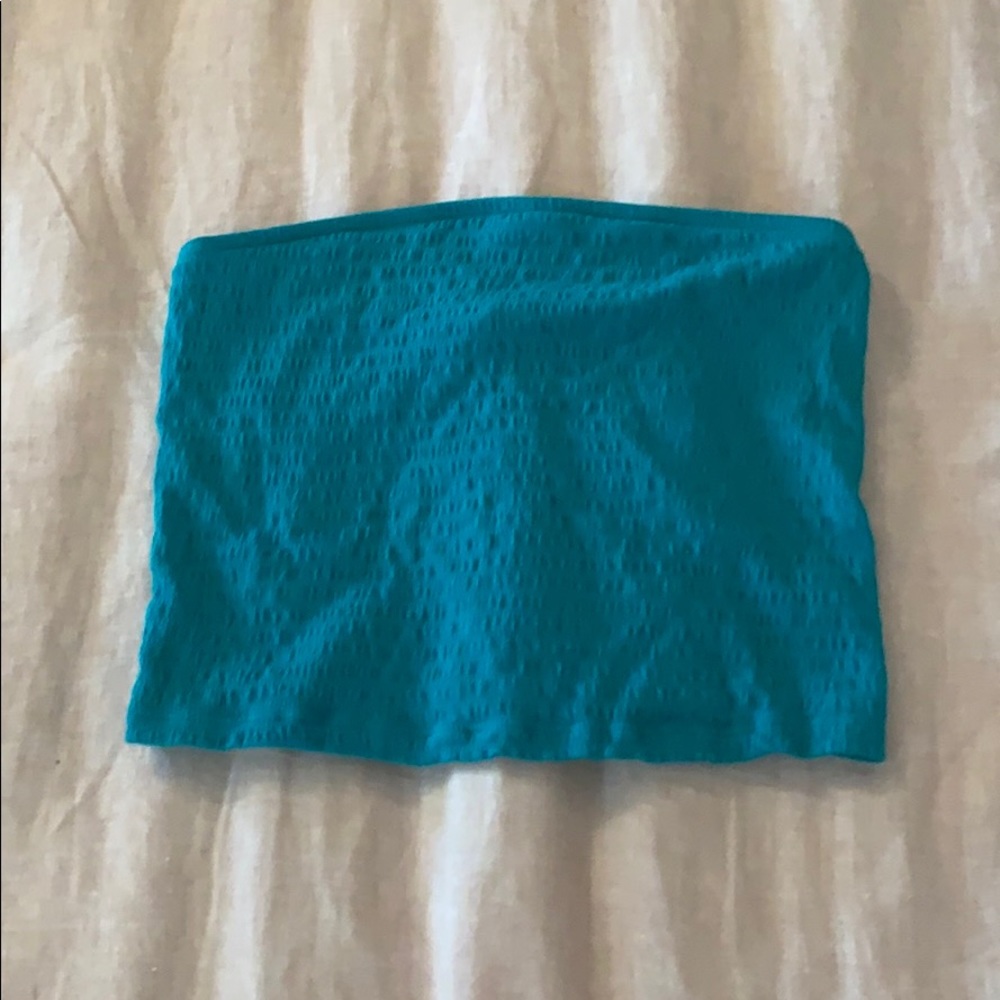Green tube top